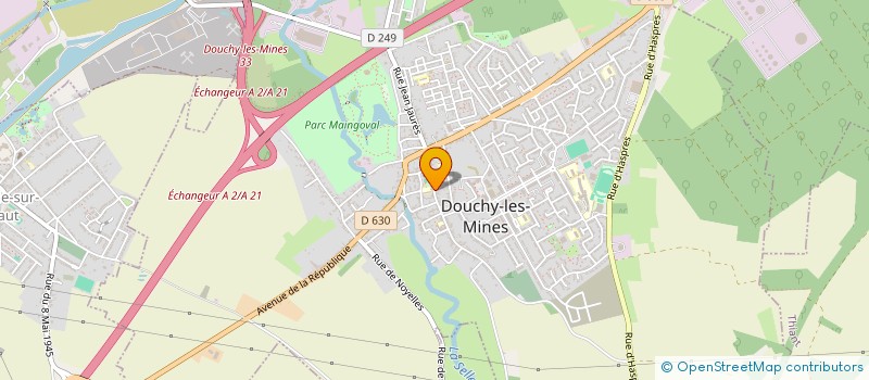 localisation de l'entreprise MADAME SONIA HERBIN à DOUCHY-LES-MINES