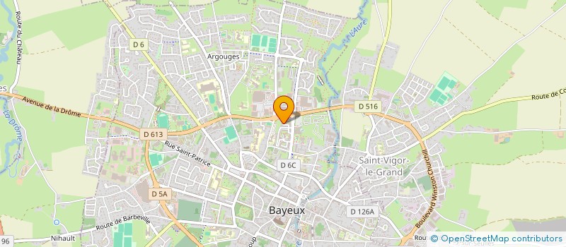 localisation de l'entreprise MADAME SONIA HERGAULT  BAYEUX