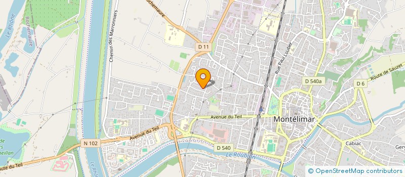 localisation de l'entreprise MADAME SONIA HERITIER à MONTELIMAR