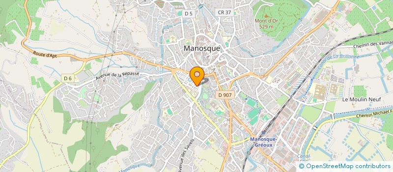 localisation de l'entreprise MADAME SONIA HERNANDEZ à MANOSQUE