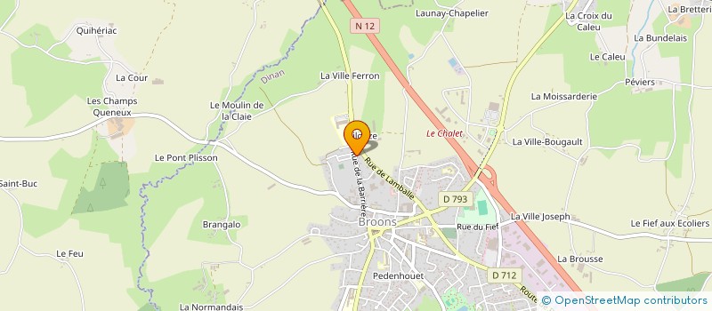 localisation de l'entreprise MADAME SONIA HERVE  BROONS