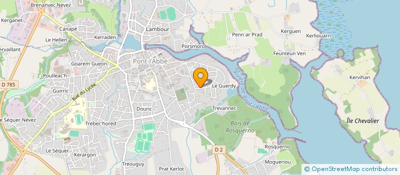 localisation de l'entreprise MADAME SONIA HOUIDI  SAINT-JEAN-TROLIMON