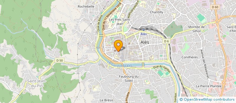 localisation de l'entreprise MADAME SONIA ISSAAD à ALES