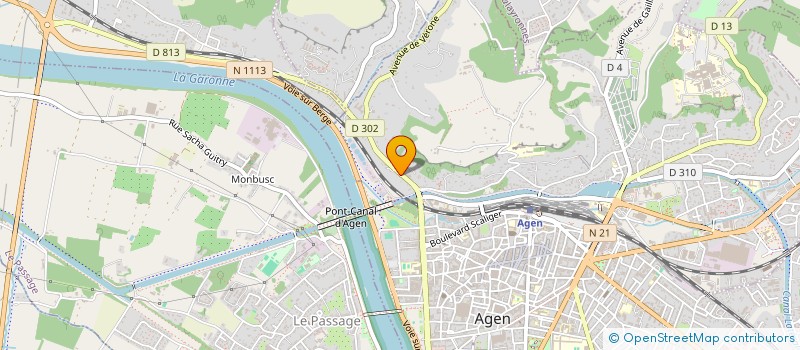 localisation de l'entreprise MADAME SONIA JACQUELINE à AGEN