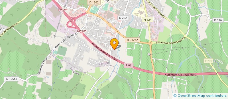 localisation de l'entreprise MADAME SONIA JACQUETTE  LANGON