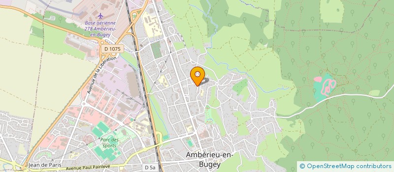 localisation de l'entreprise MADAME SONIA JOMARD à AMBERIEU-EN-BUGEY