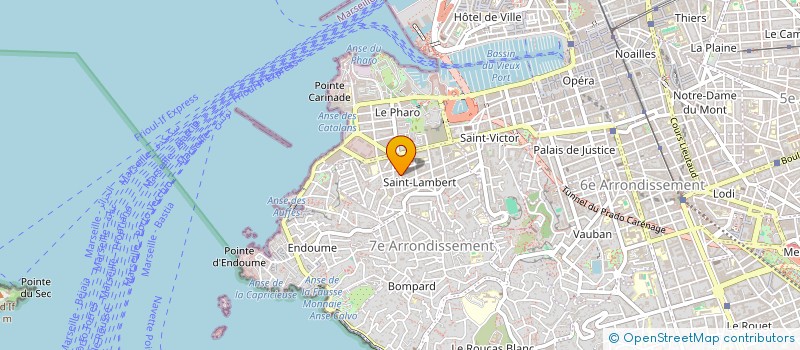 localisation de l'entreprise MADAME SONIA JOSEFOWICZ à MARSEILLE