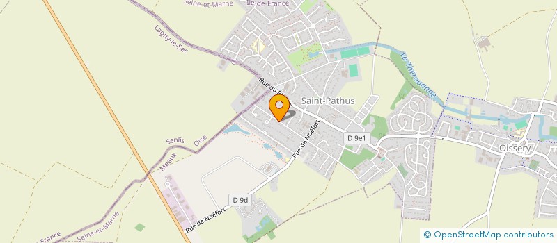 localisation de l'entreprise MADAME SONIA JUBERT  SAINT-PATHUS