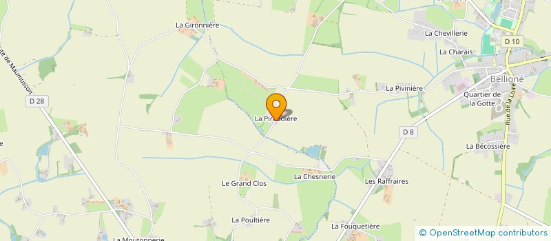 localisation de l'entreprise MADAME SONIA JUTON  LOIREAUXENCE