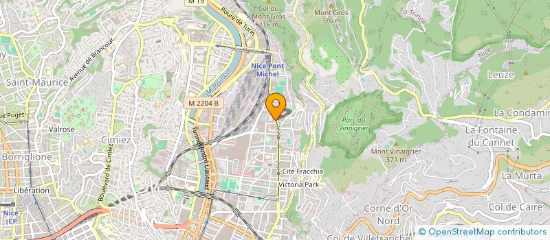 localisation de l'entreprise MADAME SONIA KADEM  NICE