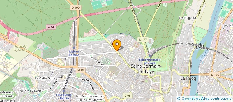 localisation de l'entreprise MADAME SONIA KAMTO  SAINT-GERMAIN-EN-LAYE