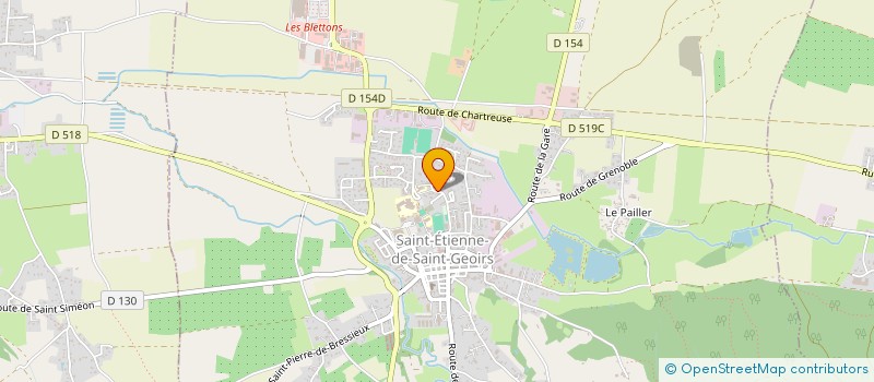 localisation de l'entreprise MADAME SONIA KENOUNI  SAINT-ETIENNE-DE-SAINT-GEOIRS