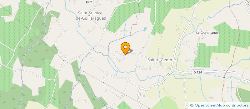 localisation de l'entreprise MADAME SONIA KERGEFFROY  SAINTE-GEMME