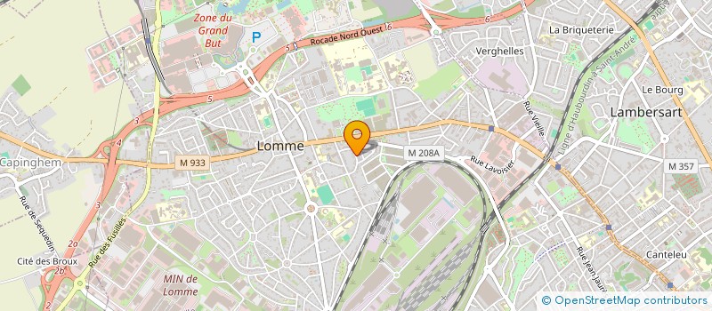 localisation de l'entreprise MADAME SONIA KETREB à LILLE