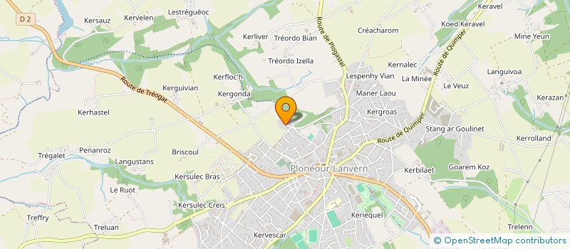 localisation de l'entreprise MADAME SONIA KHAOUI  PLONEOUR-LANVERN