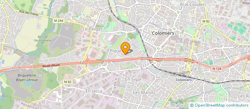 localisation de l'entreprise MADAME SONIA KHENFECH à COLOMIERS