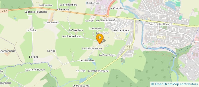 localisation de l'entreprise MADAME SONIA KISCHINEWSKI  SAINT-BERTHEVIN