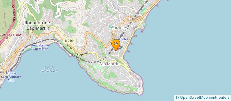 localisation de l'entreprise MADAME SONIA KNARR à ROQUEBRUNE-CAP-MARTIN