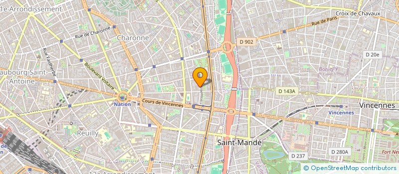 localisation de l'entreprise MADAME SONIA KOUMSKOFF  PARIS