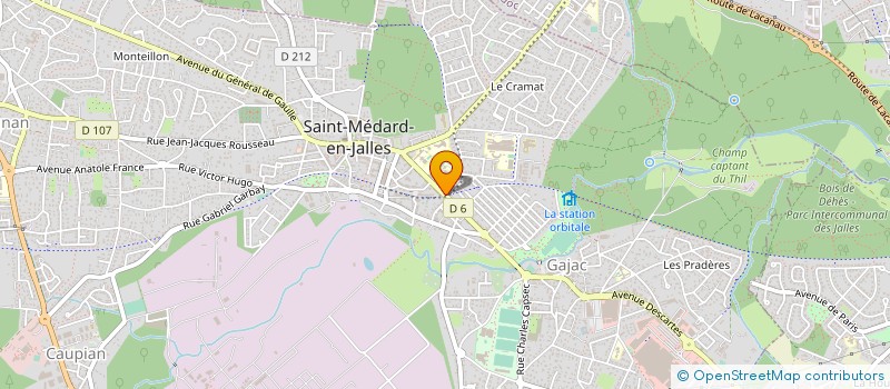 localisation de l'entreprise MADAME SONIA LABEFODE  SAINT-MEDARD-EN-JALLES