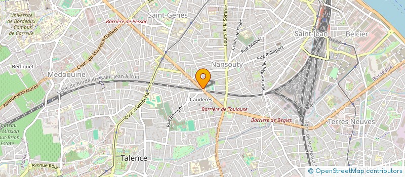 localisation de l'entreprise MADAME SONIA LACATUS  BORDEAUX