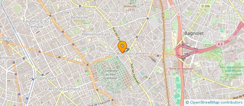 localisation de l'entreprise MADAME SONIA LAFAGE  PARIS