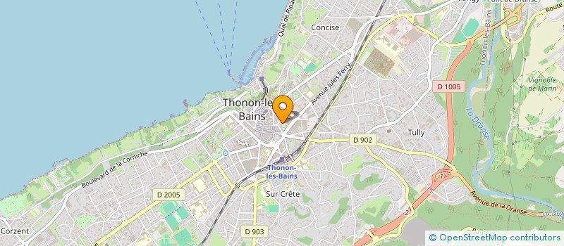 localisation de l'entreprise MADAME SONIA LAFROGNE à THONON-LES-BAINS