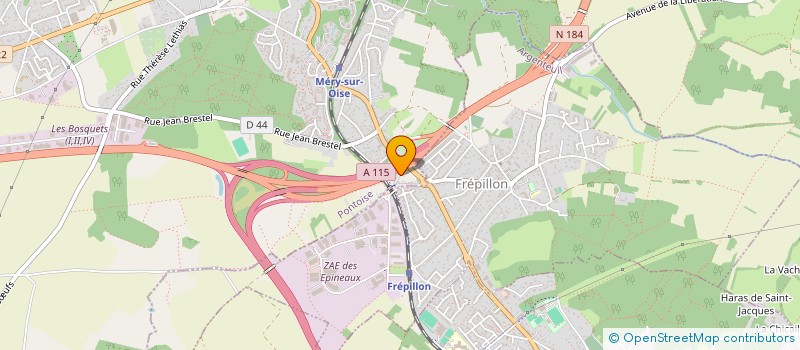 localisation de l'entreprise MADAME SONIA LAKHDOURI à MERY-SUR-OISE