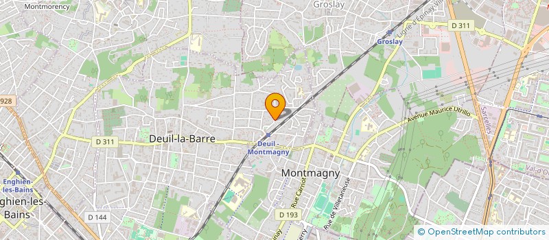 localisation de l'entreprise MADAME SONIA LAMMOUCHI  DEUIL-LA-BARRE