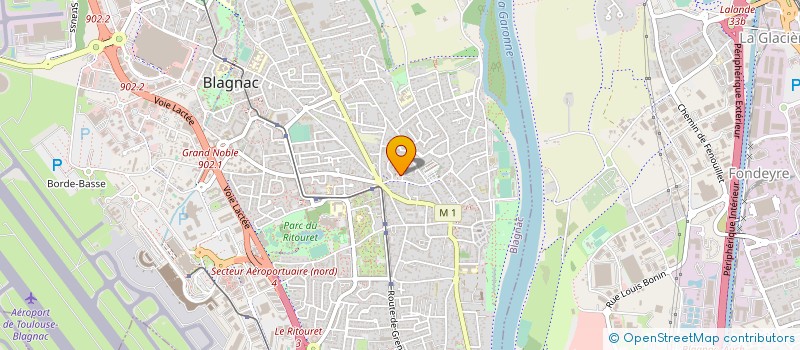localisation de l'entreprise MADAME SONIA LAMRANI à BLAGNAC