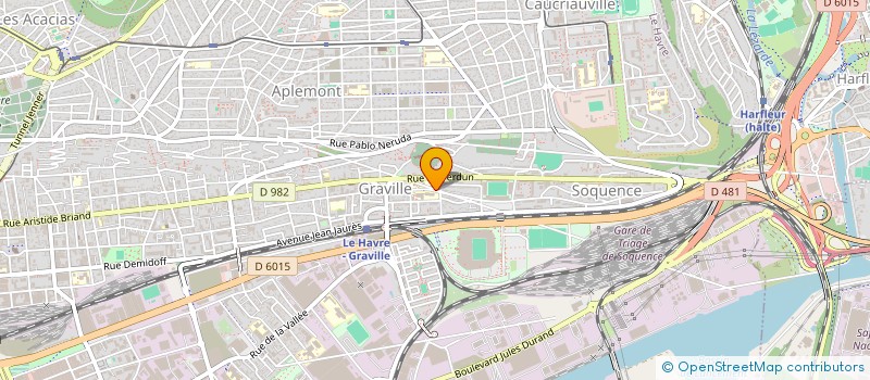 localisation de l'entreprise MADAME SONIA LANGELIER  LE HAVRE