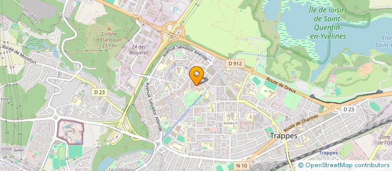 localisation de l'entreprise MADAME SONIA LAOUADI  TRAPPES