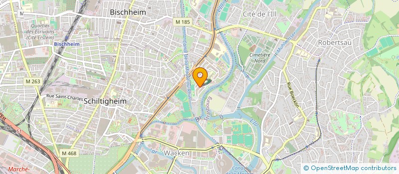 localisation de l'entreprise MADAME SONIA LAOUAR  SCHILTIGHEIM