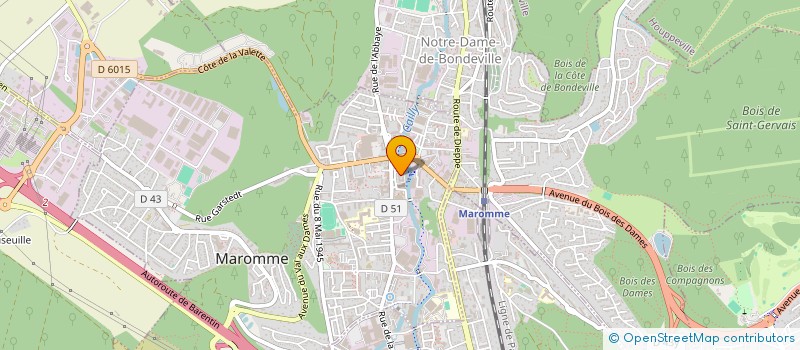 localisation de l'entreprise MADAME SONIA LARCHEVESQUE  LA VAUPALIERE