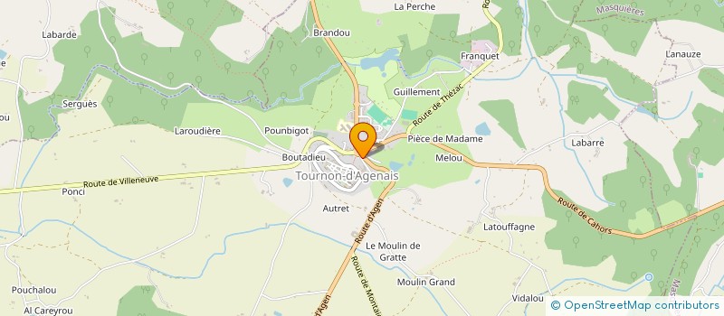 localisation de l'entreprise MADAME SONIA LAYTOU  TOURNON-D'AGENAIS