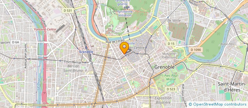 localisation de l'entreprise MADAME SONIA LE GROUMELLEC à GRENOBLE