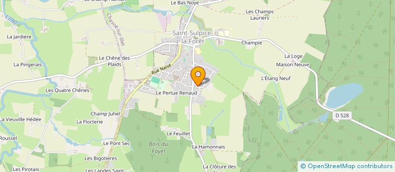 localisation de l'entreprise MADAME SONIA LE NEZET  SAINT-SULPICE-LA-FORET