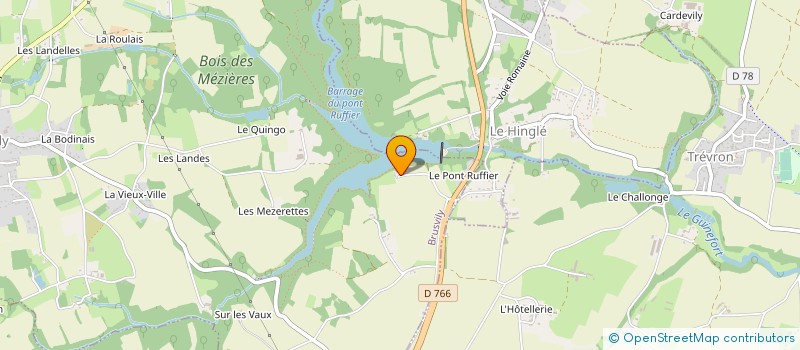 localisation de l'entreprise MADAME SONIA LEBAST  BRUSVILY