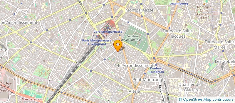 localisation de l'entreprise MADAME SONIA LEFEVRE  PARIS