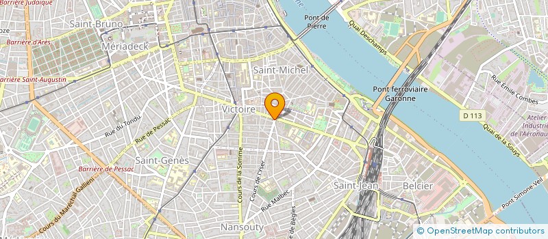 localisation de l'entreprise MADAME SONIA LEGER à BORDEAUX
