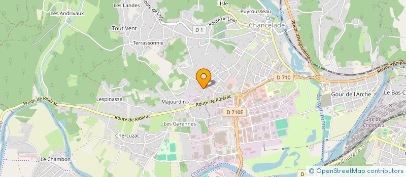 localisation de l'entreprise MADAME SONIA LEGGIO  CHANCELADE