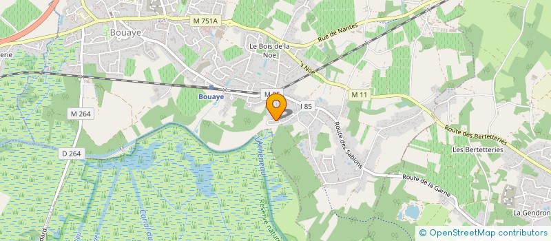 localisation de l'entreprise MADAME SONIA LEGLISE à BOUAYE