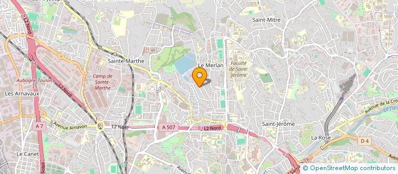 localisation de l'entreprise MADAME SONIA LEGRAND à MARSEILLE