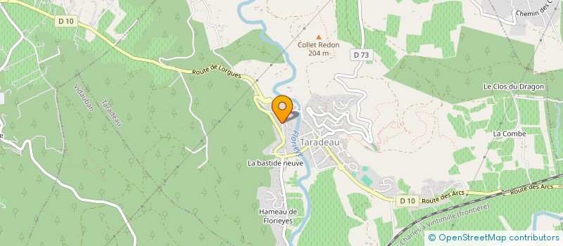 localisation de l'entreprise MADAME SONIA LEGUAY à LES ARCS