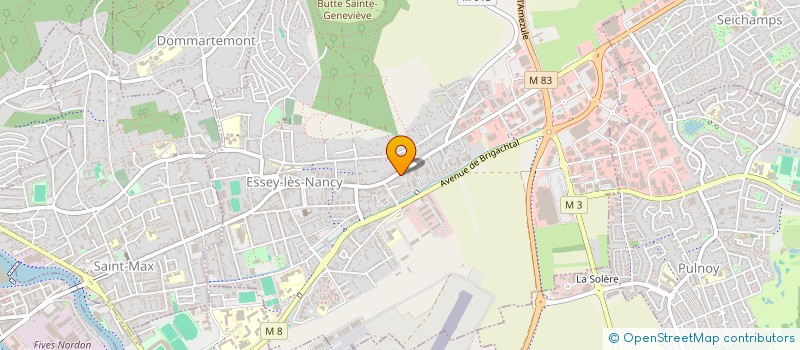 localisation de l'entreprise MADAME SONIA LEGUET  ESSEY-LES-NANCY