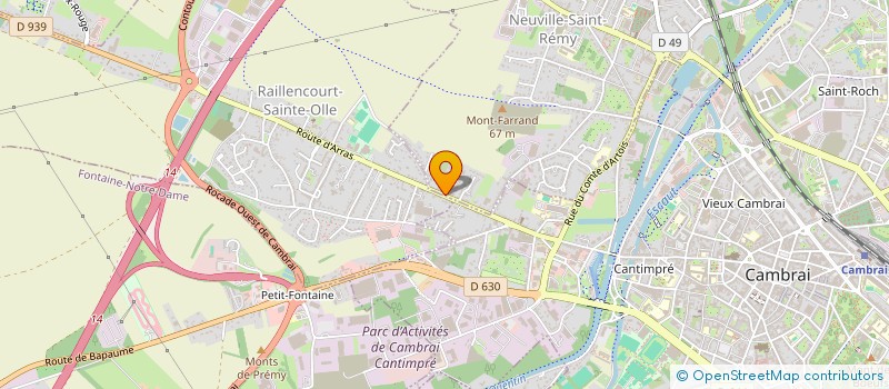 localisation de l'entreprise MADAME SONIA LENNE  NEUVILLE-SAINT-REMY