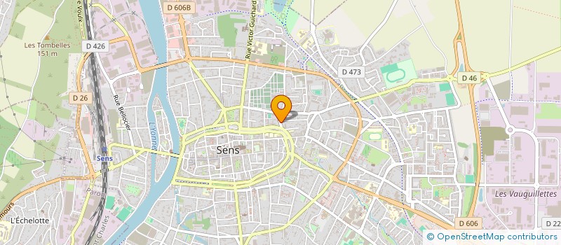 localisation de l'entreprise MADAME SONIA LEPOUTRE à SENS