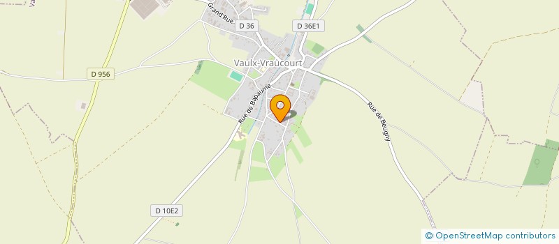 localisation de l'entreprise MADAME SONIA LERAITRE  VAULX-VRAUCOURT