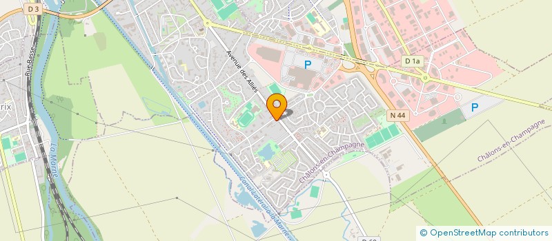 localisation de l'entreprise MADAME SONIA LESUEUR  CHALONS-EN-CHAMPAGNE