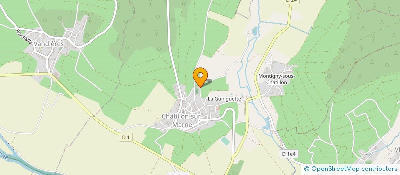 localisation de l'entreprise MADAME SONIA LETE  CHATILLON-SUR-MARNE